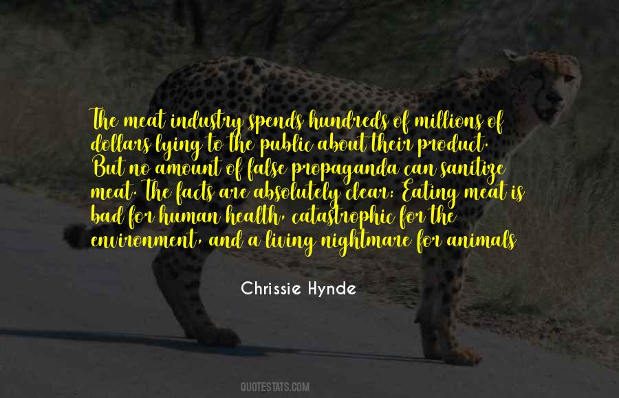 Eating Animals Quotes #1765510