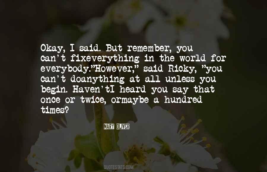 Fix Things Up Quotes #1800126