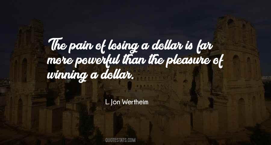 Pain Of Losing Quotes #1847735