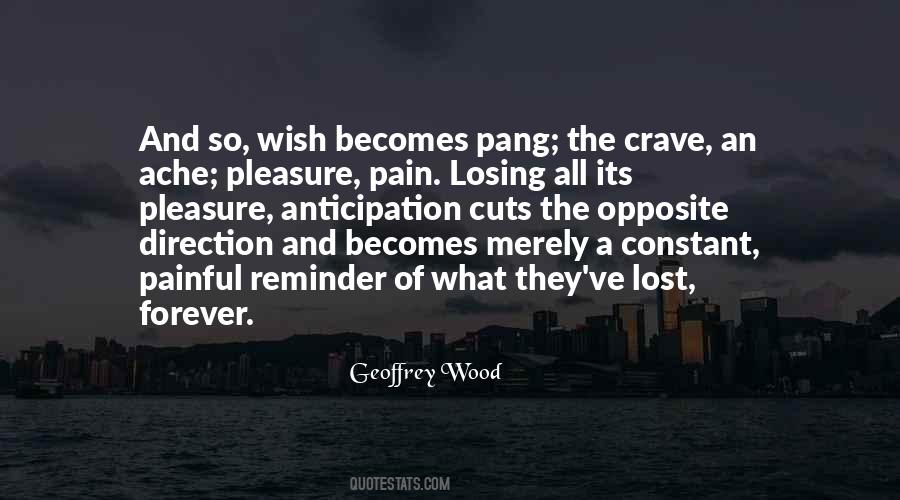 Pain Of Losing Quotes #411921