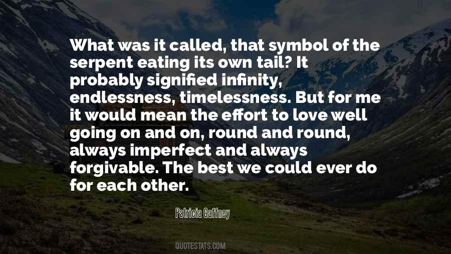 Quotes About Infinity Love #689552