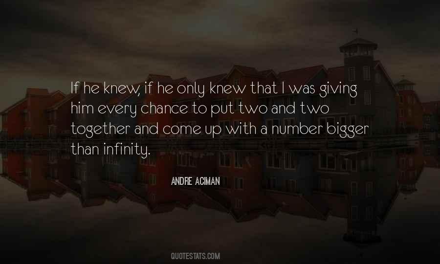 Quotes About Infinity And Love #1735763