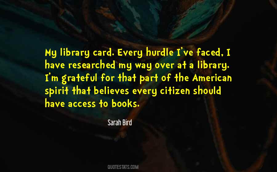 A Library Card Quotes #1105359