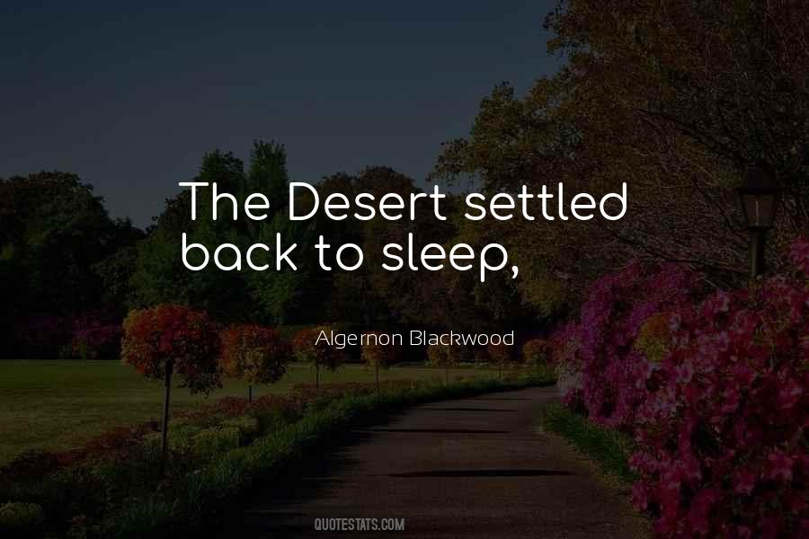 Back To Sleep Quotes #1728260