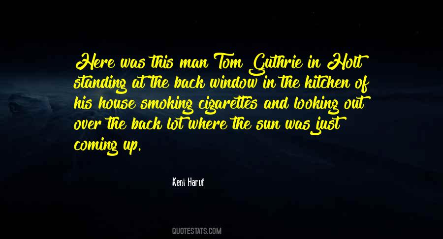 Man In The Kitchen Quotes #1391268