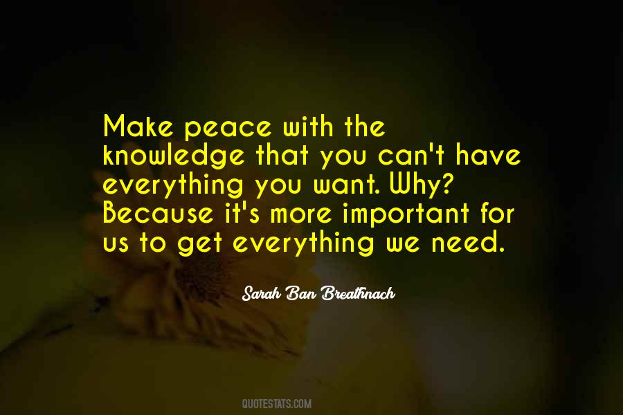 The More Knowledge You Have Quotes #429507