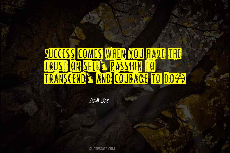 Trust On Self Quotes #1010108