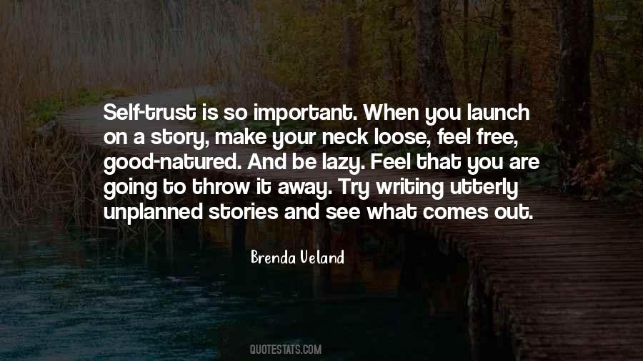 Trust On Self Quotes #190237