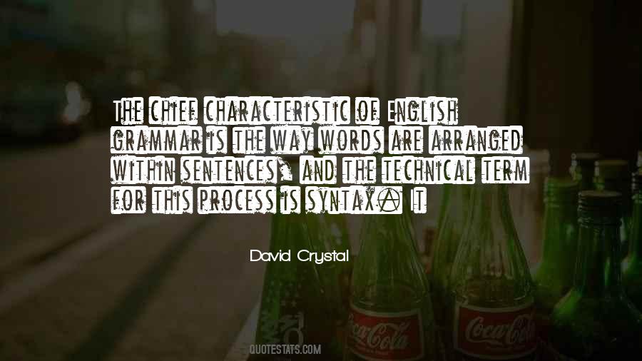 English Words For Quotes #1121659