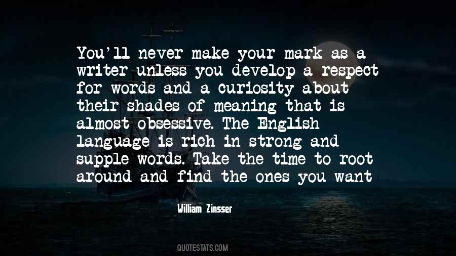 English Words For Quotes #1257123