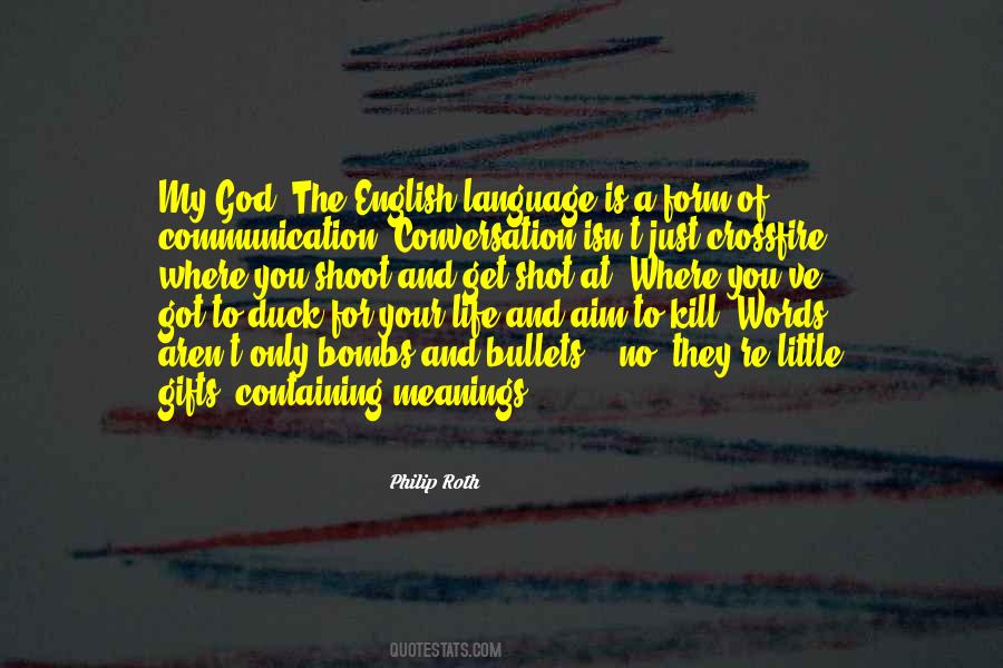 English Words For Quotes #1271960