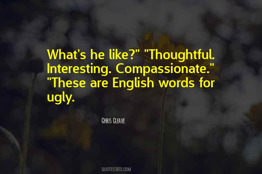English Words For Quotes #1560424