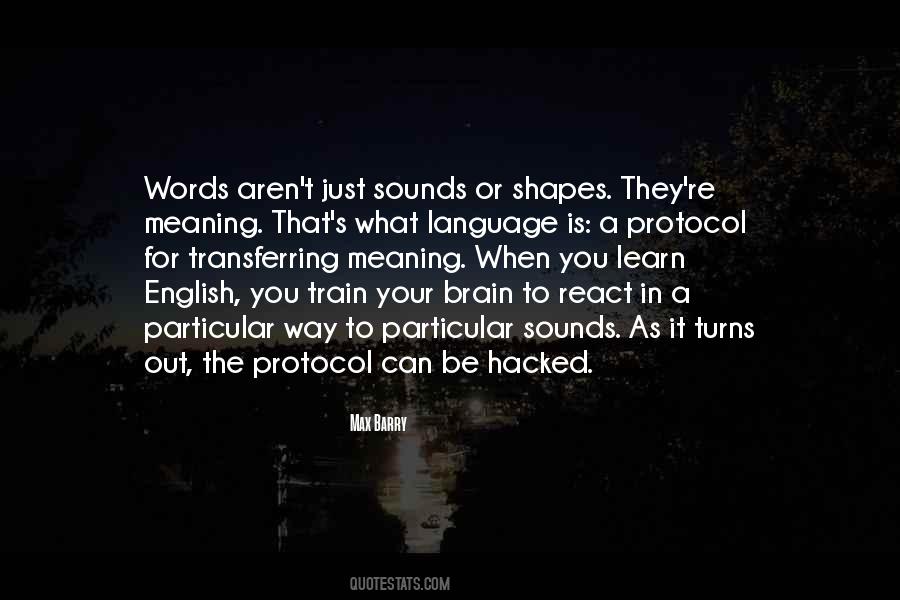English Words For Quotes #1789875