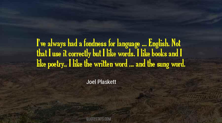 English Words For Quotes #670674