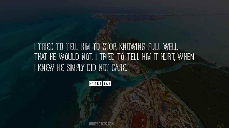 Well I Tried Quotes #367439