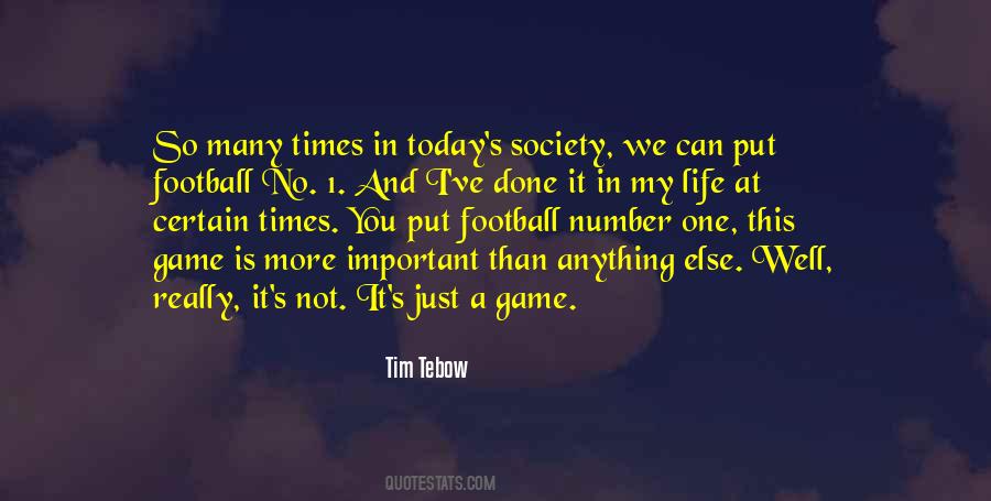 Life Football Quotes #200487