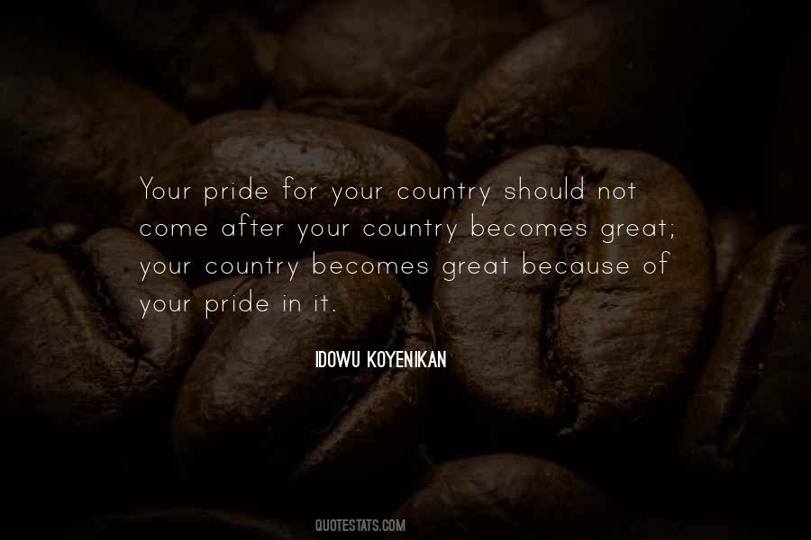 Pride Of Our Nation Quotes #733953
