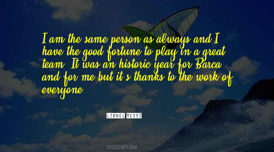 I Was A Good Person Quotes #325403