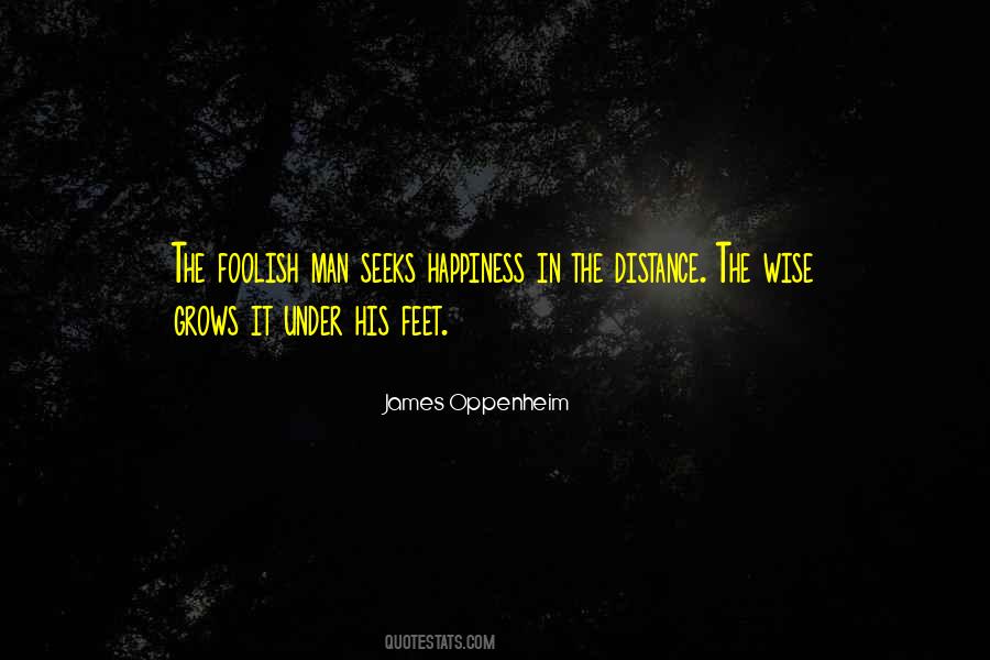 Distance Happiness Quotes #320521