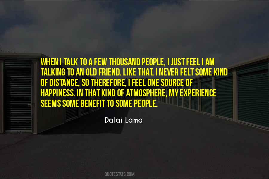 Distance Happiness Quotes #831055