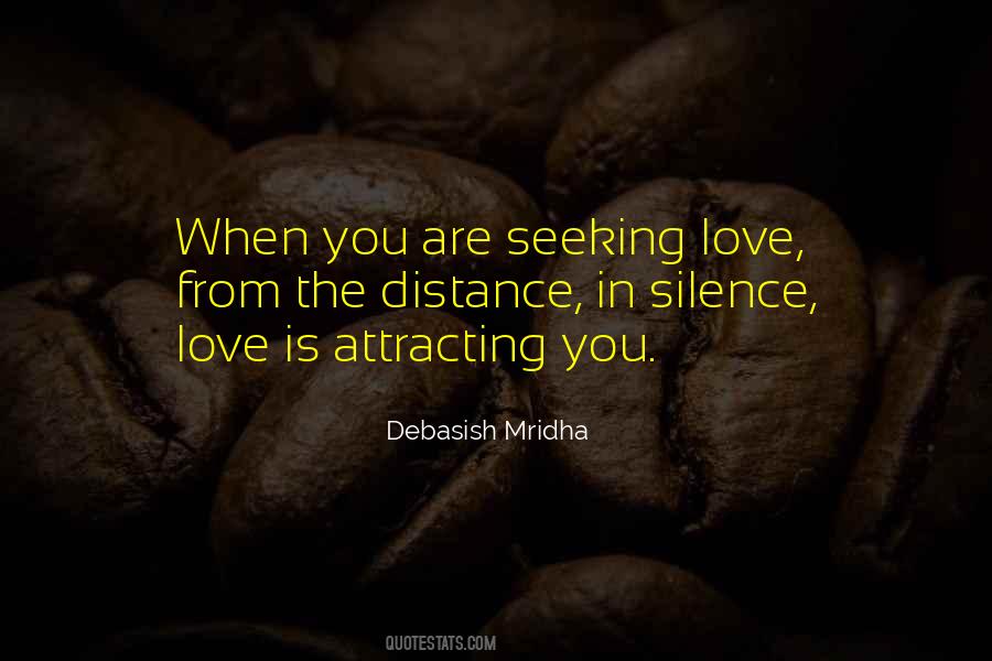 Distance Happiness Quotes #999859
