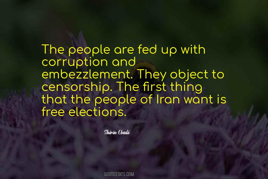 Corruption Free Quotes #1412323