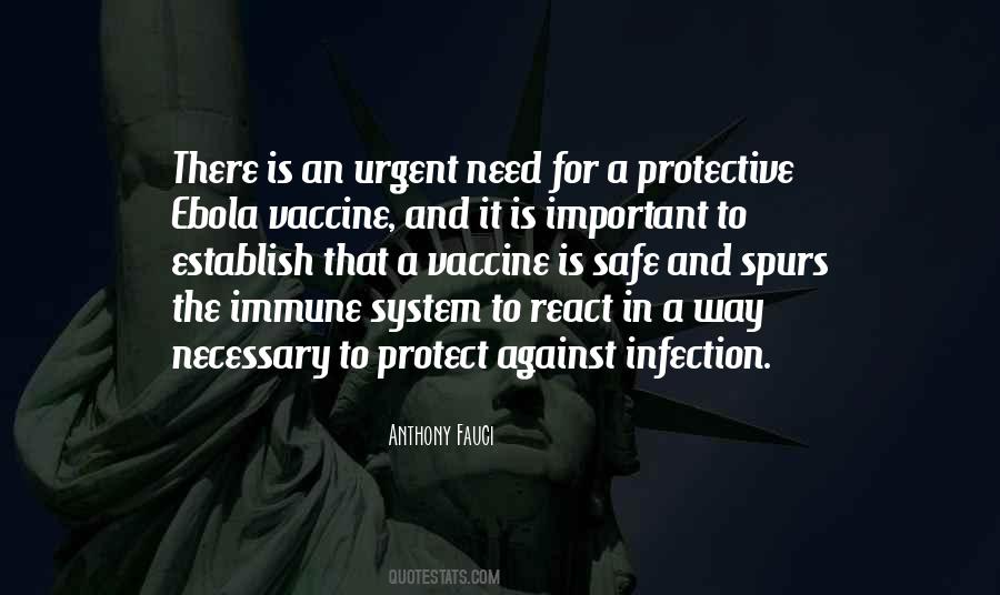 Ebola Vaccine Quotes #911577