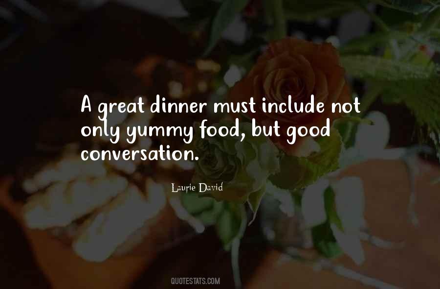 Great Dinner Quotes #599155