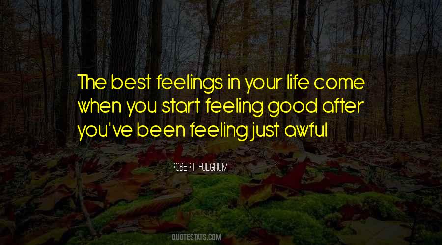 Quotes About Life Feelings #878016