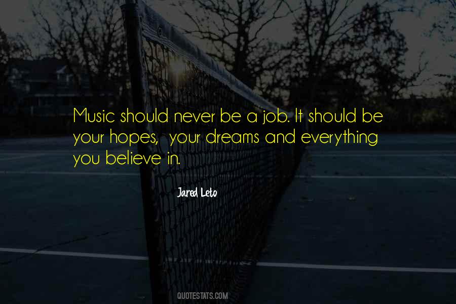 Music Dream Quotes #448123