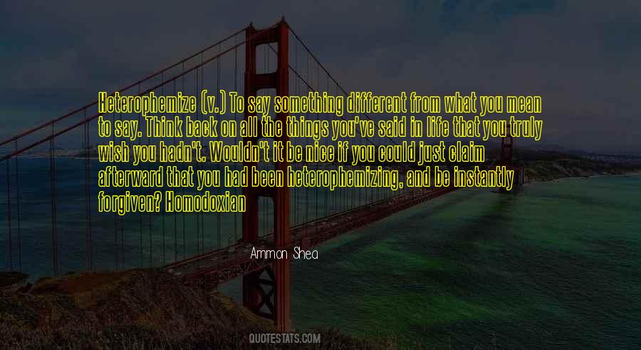 It Could Be Different Quotes #888287