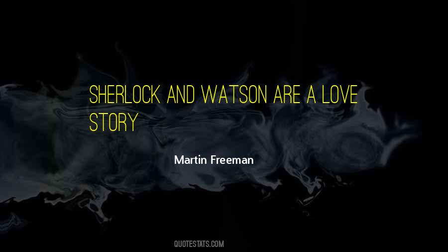 Watson Sherlock Quotes #982990