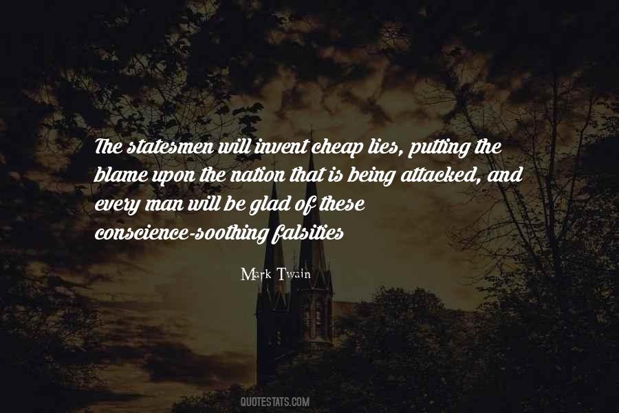 Putting The Blame On Others Quotes #1471115