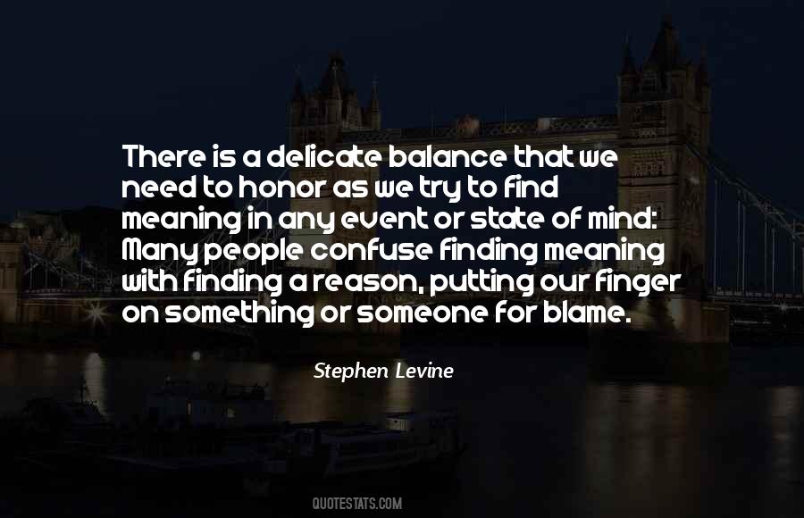 Putting The Blame On Others Quotes #1581797