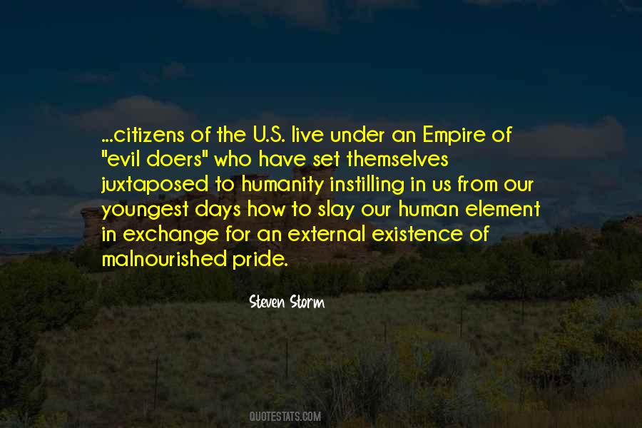 Quotes About The Evil Of Humanity #1075257