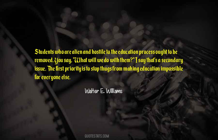 Be The Priority Quotes #659305