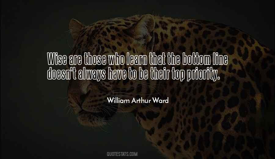 Be The Priority Quotes #793130