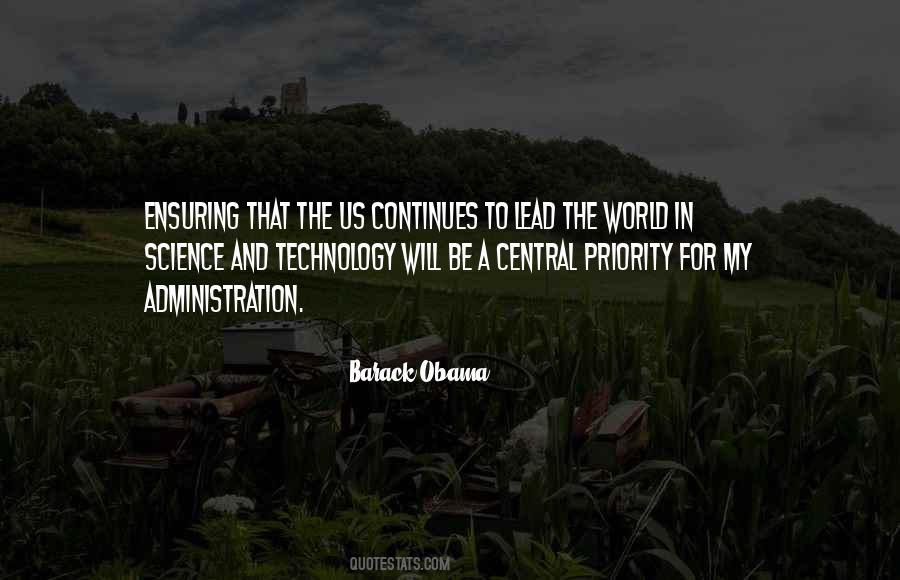 Be The Priority Quotes #883318