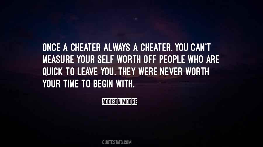 Who Leave You Quotes #1255381