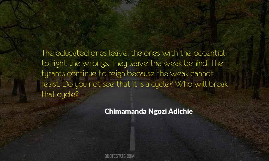 Who Leave You Quotes #1464626