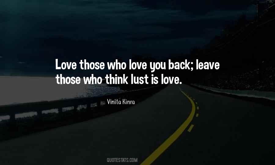 Who Leave You Quotes #219981