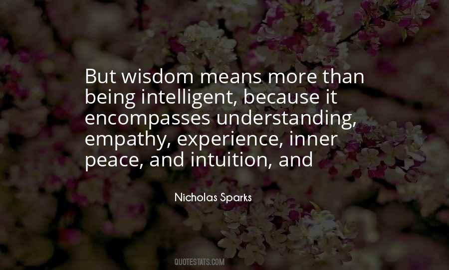 Inner Intuition Quotes #1476983