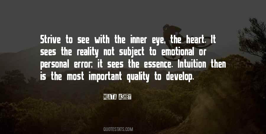 Inner Intuition Quotes #408951