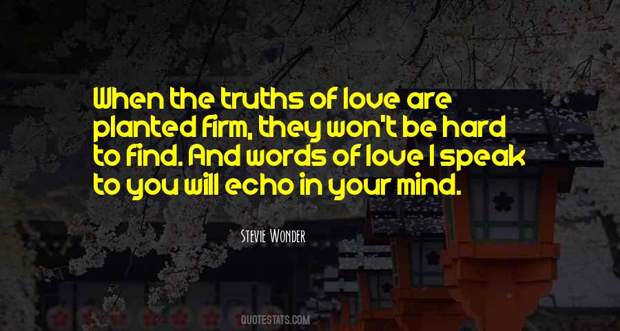 Echoes Of Love Quotes #1346496