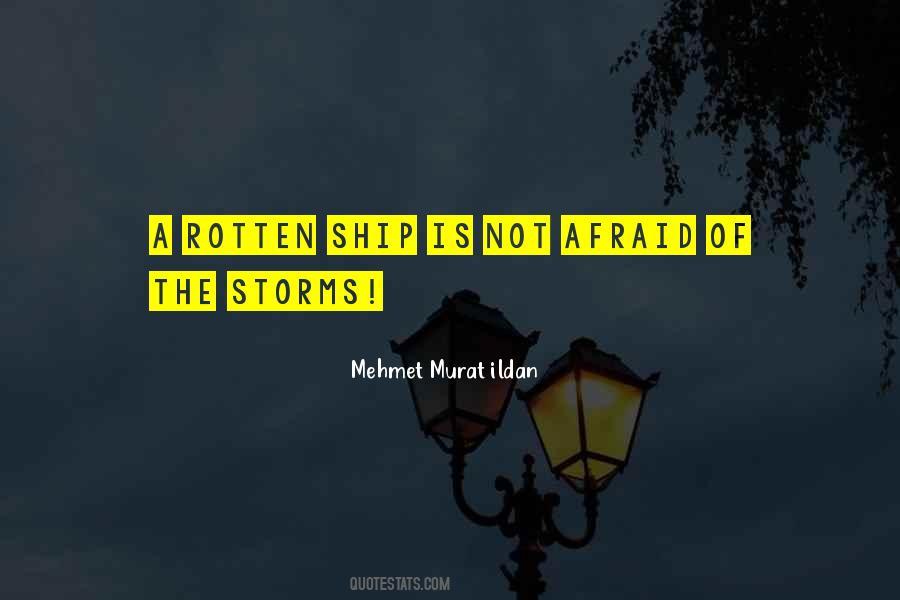 Not Afraid Of Storms Quotes #658308