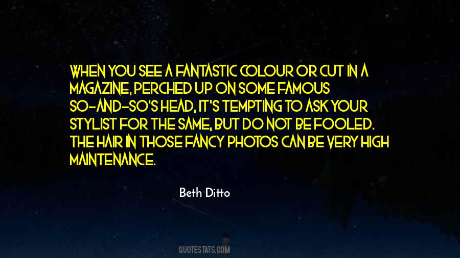 Colour Hair Quotes #1290134