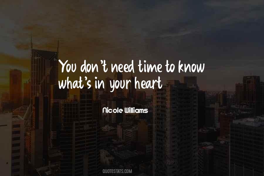 Know Your Heart Quotes #215432