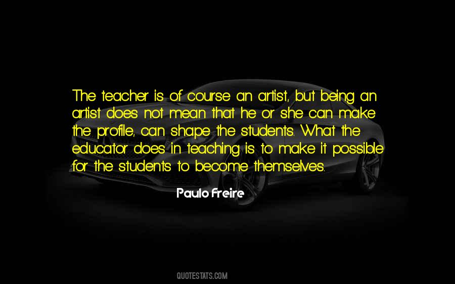 Teacher Art Quotes #1829534