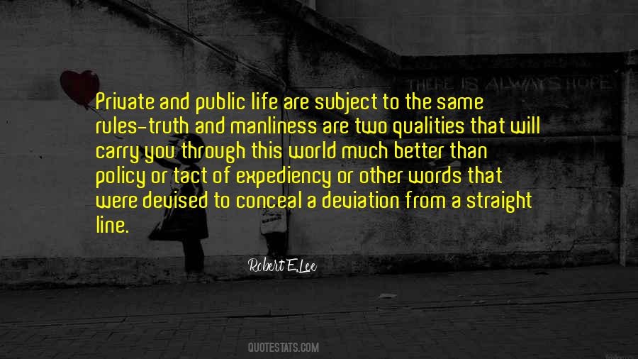 Private And Public Life Quotes #1203007