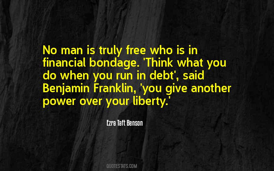 Truly Free Man Quotes #64968